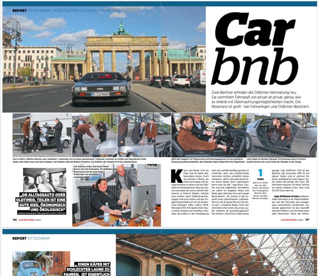 OttoChrom in Medien - Oldtimer Markt 2021-09-01